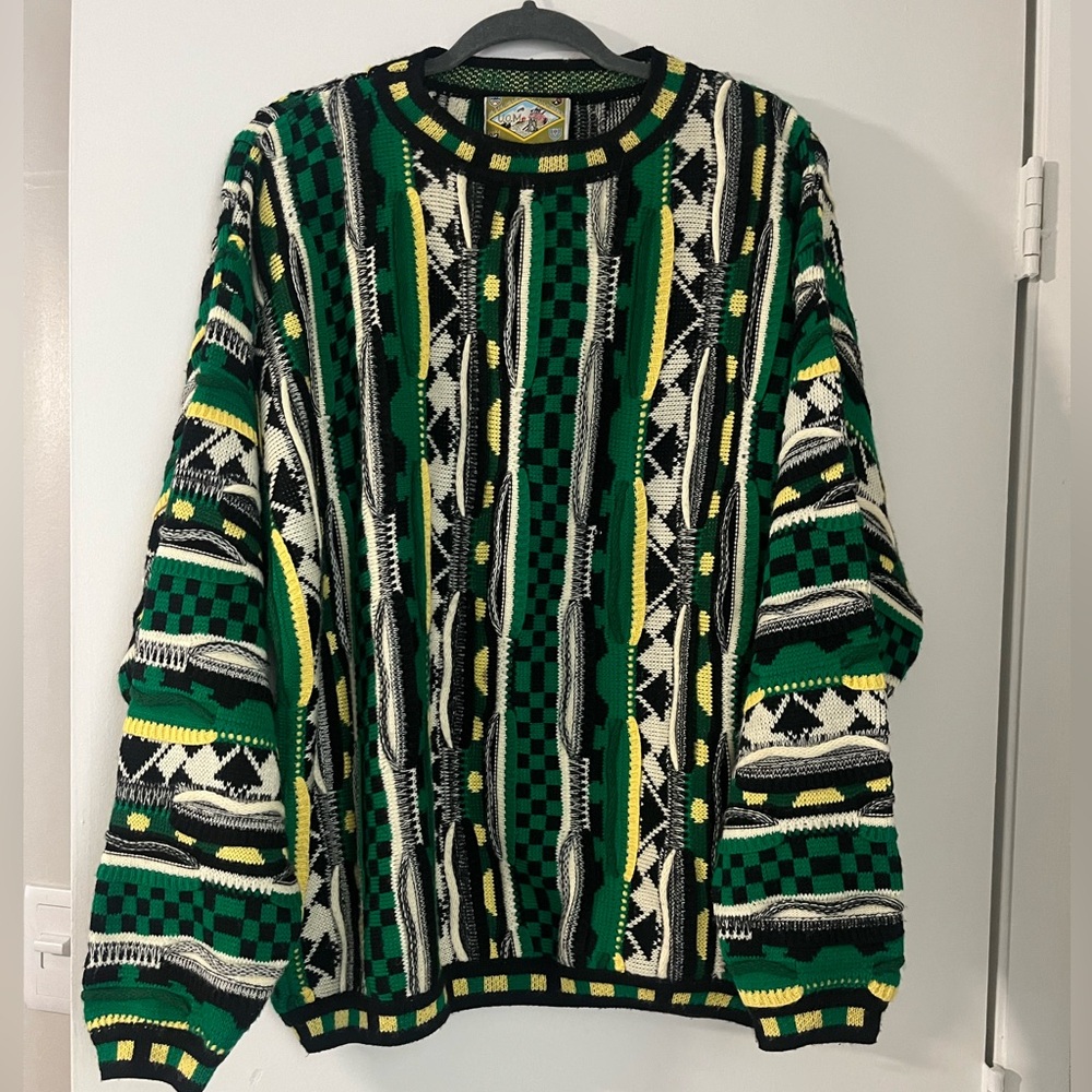 Men's 3D Multicolor Patterned Sweater